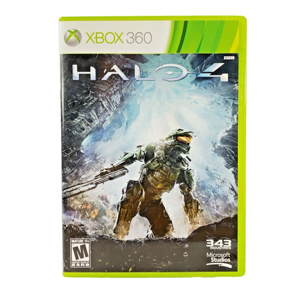 Halo 4 Microsoft Xbox 360 Microsoft Studios Complete with Manual Tested
